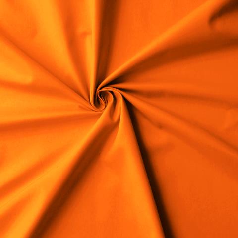 Bavlněný satén oranžový - š. 240 cm